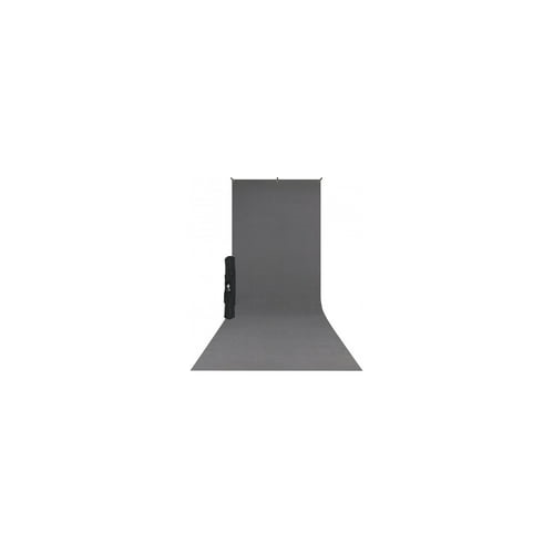 Westcott X-Drop Wrinkle-Resistant Sweep Backdrop Kit (Neutral Gray, 5 x 12 Feet)