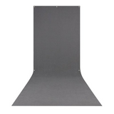 Westcott X-Drop Wrinkle-Resistant Sweep Backdrop Kit (Neutral Gray, 5 x 12 Feet)
