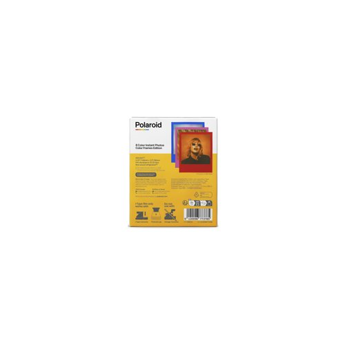 Polaroid Color Film for I-Type (Color Frames Edition, 5-Pack) and Focus Camera Film Kit Bundle