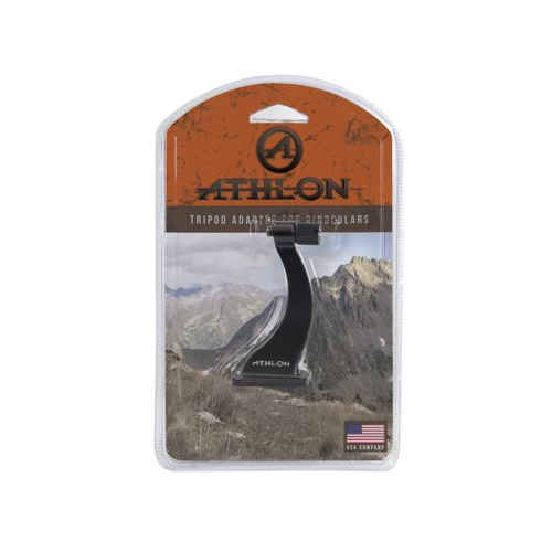 Athlon Optics 706001 Aluminum Binocular Tripod Adapter (Black)