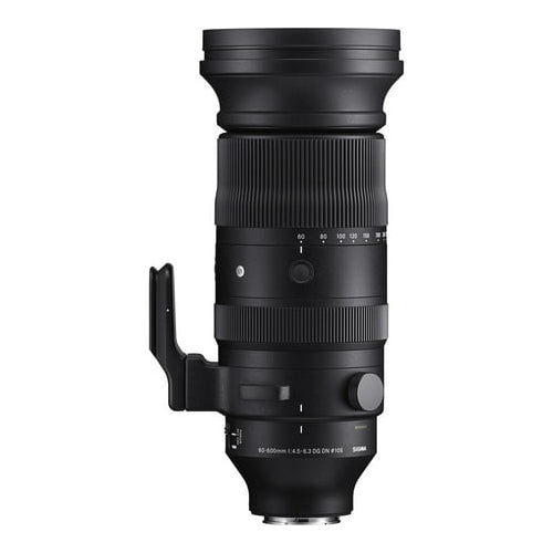 Sigma 60-600mm F4.5-6.3 DG DN OS Sports Lens for Sony E Mount with 10X Zoom
