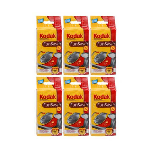 Kodak Fun Saver Single Use Camera (6-Pack)