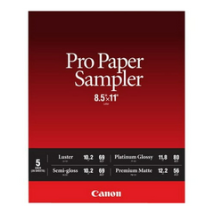 Canon Pro Paper Sampler Pack (8.5 x 11 Inch)