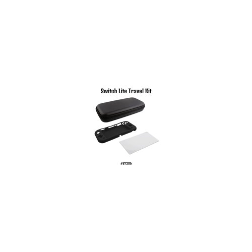 Nyko Travel Kit with Protective Case Accessory Pack for Nintendo Switch Lite