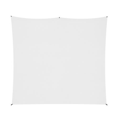 Westcott X-Drop Pro Wrinkle-Resistant Backdrop Kit High Key White (8x8) Feet