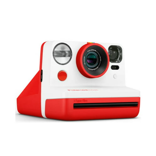 Polaroid Originals Now Viewfinder i-Type Instant Camera (Red) Film Bundle