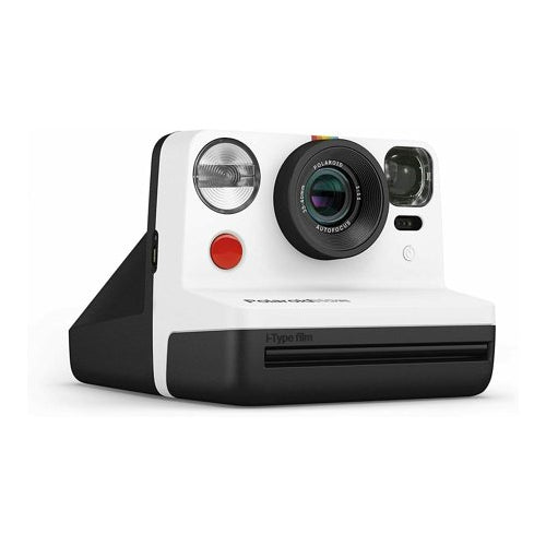 Polaroid Originals Now i-Type Instant Film Camera (Black and White) Bundle