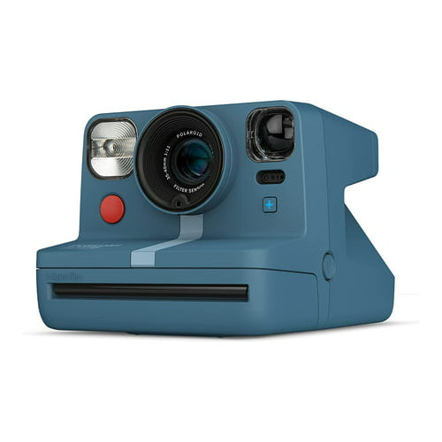 Polaroid NOW +  Instant Film Camera (Calm Blue - Grey Blue)