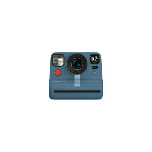 Polaroid NOW +  Instant Film Camera (Calm Blue - Grey Blue)