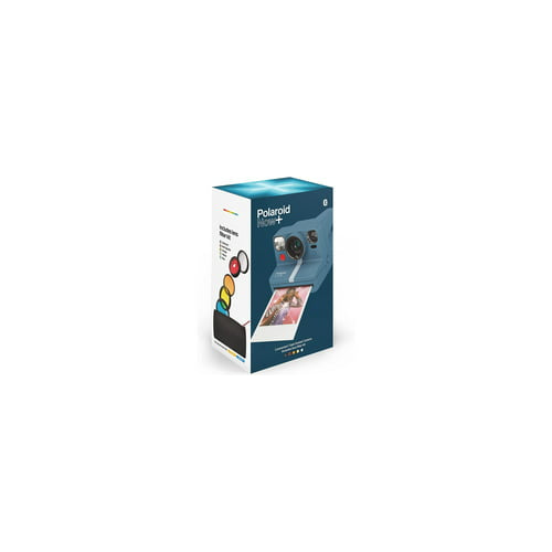 Polaroid NOW +  Instant Film Camera (Calm Blue - Grey Blue)