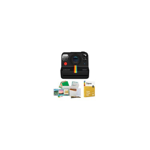 Polaroid NOW Instant Camera Generation 2 (Black) with Film Kit and Color Instant Film Bundle