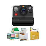 Polaroid NOW Instant Camera Generation 2 (Black) w/Film Kit and Color Instant Film Bundle