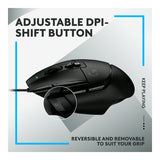 Logitech G502 X Corded Gaming Mouse (Black)