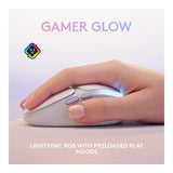 Logitech G705 Wireless Gaming Mouse with LIGHTSYNC RGB Lighting (White Mist)