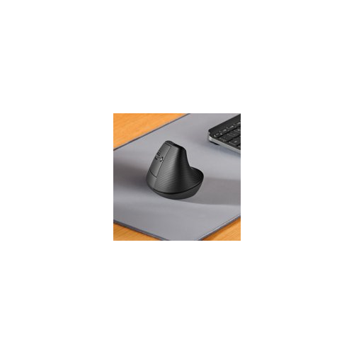 Logitech - Lift Left Vertical Wireless Ergonomic Left-Handed Mouse - Graphite