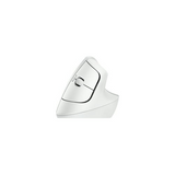 Logitech - Lift Vertical Wireless Ergonomic Mouse with 4 Buttons - Pale Gray