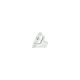 Logitech - Lift Vertical Wireless Ergonomic Mouse with 4 Buttons - Pale Gray