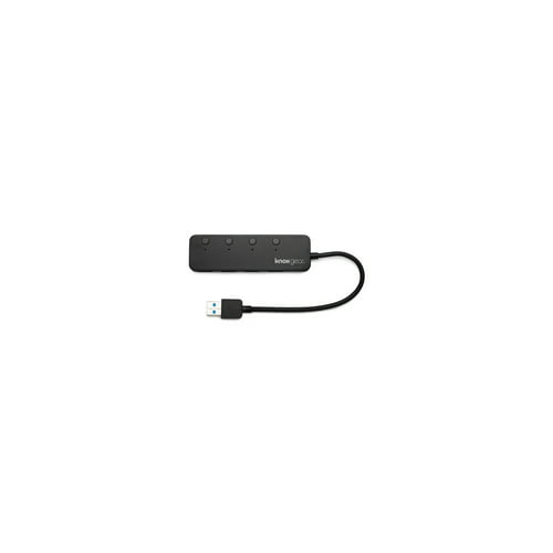 Logitech MX Master 3S Mouse (Black) and Knox Gear 4-Port USB 3.0 Hub