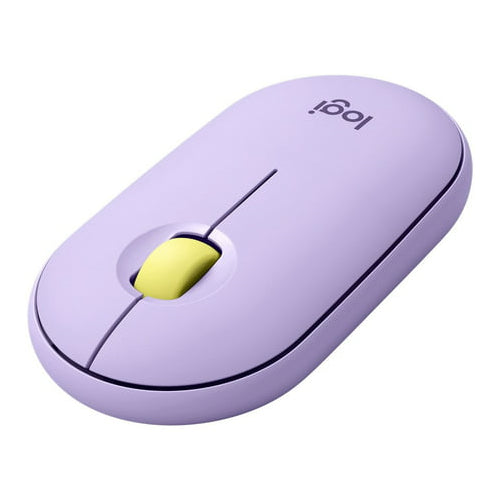 Logitech Pebble M350 Wireless Mouse (Lavender Lemonade)