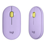 Logitech Pebble M350 Wireless Mouse (Lavender Lemonade)