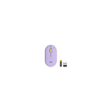Logitech Pebble M350 Wireless Mouse (Lavender Lemonade)