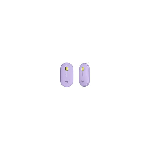 Logitech Pebble M350 Wireless Mouse (Lavender Lemonade)