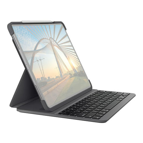 Logitech Slim Folio Pro Backlit Bluetooth Keyboard Case for iPad Pro 12.9-Inch (3rd Gen and 4th Gen)
