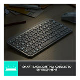 Logitech MX Keys Mini for Mac Minimalist Wireless Illuminated Keyboard