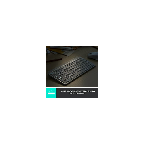 Logitech MX Keys Mini for Mac Minimalist Wireless Illuminated Keyboard