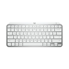 Logitech MX Keys Mini Minimalist Wireless Illuminated Keyboard (Pale Gray)