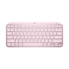 Logitech MX Keys Mini Minimalist Wireless Illuminated Keyboard (Rose)