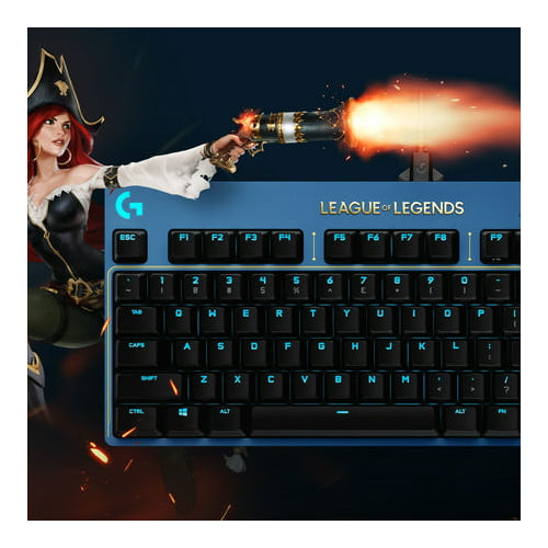 Logitech G PRO Mechanical Switch Gaming Keyboard (League of Legends Edition)