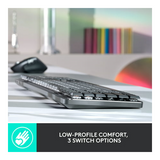 Logitech MX Mechanical Illuminated Wireless Keyboard - Linear (Graphite)