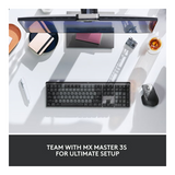 Logitech MX Mechanical Illuminated Wireless Keyboard - Linear (Graphite)