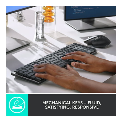 Logitech MX Mechanical Illuminated Wireless Keyboard - Linear (Graphite)