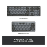 Logitech MX Mechanical Illuminated Wireless Keyboard - Linear (Graphite)