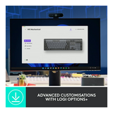 Logitech MX Mechanical Illuminated Wireless Keyboard - Linear (Graphite)