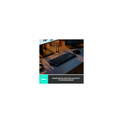 Logitech MX Mechanical Illuminated Wireless Keyboard - Linear (Graphite)