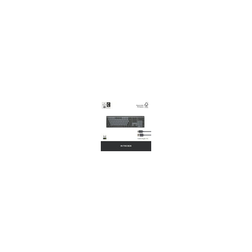 Logitech MX Mechanical Illuminated Wireless Keyboard - Linear (Graphite)