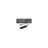 Logitech MX Mechanical Wireless Illuminated Keyboard (Clicky / Graphite) with 4-Port 3.0 USB Hub