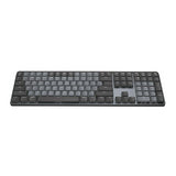 Logitech MX Mechanical Wireless Illuminated Keyboard (Clicky / Graphite) with 4-Port 3.0 USB Hub