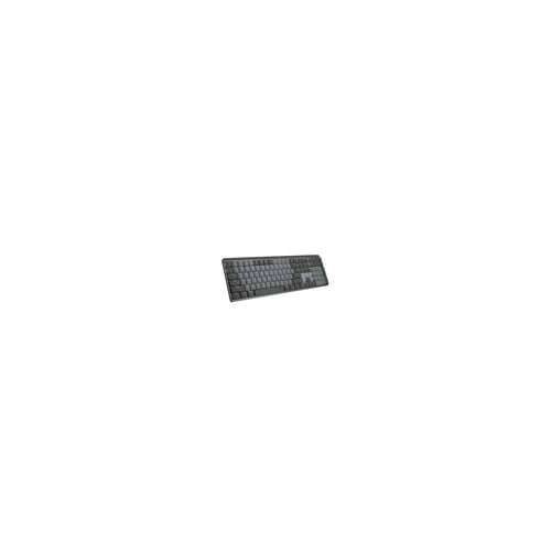 Logitech MX Mechanical Wireless Illuminated Keyboard (Clicky / Graphite) with 4-Port 3.0 USB Hub