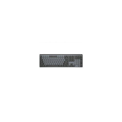 Logitech MX Mechanical Wireless Illuminated Keyboard (Clicky / Graphite) with 4-Port 3.0 USB Hub