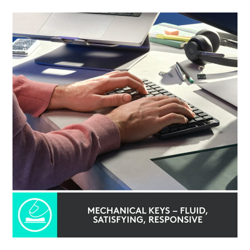 Logitech MX Mechanical Mini Tactile Keyboard - Graphite