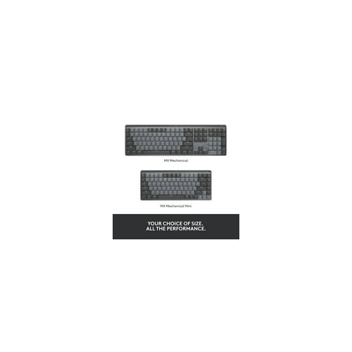 Logitech MX Mechanical Mini Tactile Keyboard - Graphite