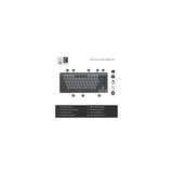 Logitech MX Mechanical Mini Tactile Keyboard - Graphite