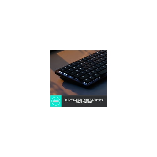 Logitech MX Mechanical Mini Tactile Keyboard - Graphite