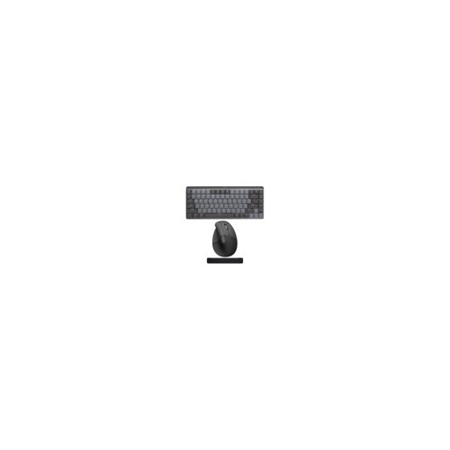 Logitech MX Keys Mechanical Mini Keyboard (Tactile) Bundle with Ergonomic Mouse