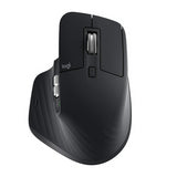 Logitech MX Mechanical Mini Tactile Keyboard (Graphite) with Wireless Mouse (Black) and Palm Rest
