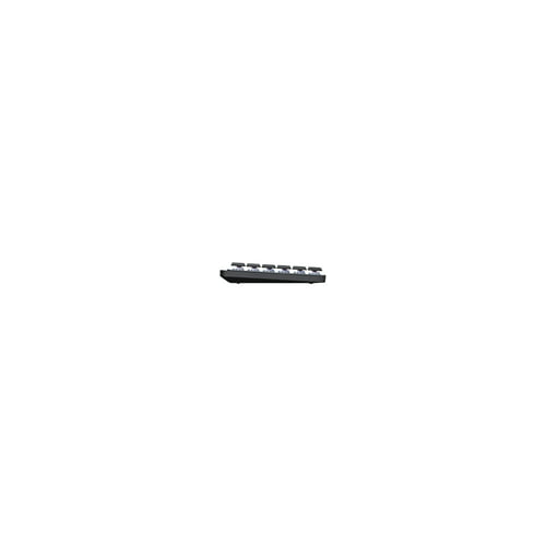 Logitech MX Mechanical Mini Tactile Keyboard (Graphite) with Wireless Mouse (Black) and Palm Rest